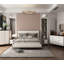 Miroir rond gris Carena