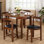 Ensemble repas pour quatre personnes Carrollton