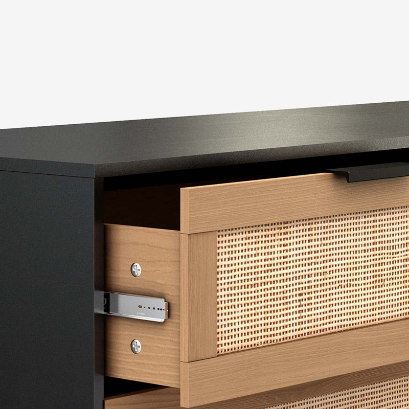 Junor Accent Chest, Black, Black
