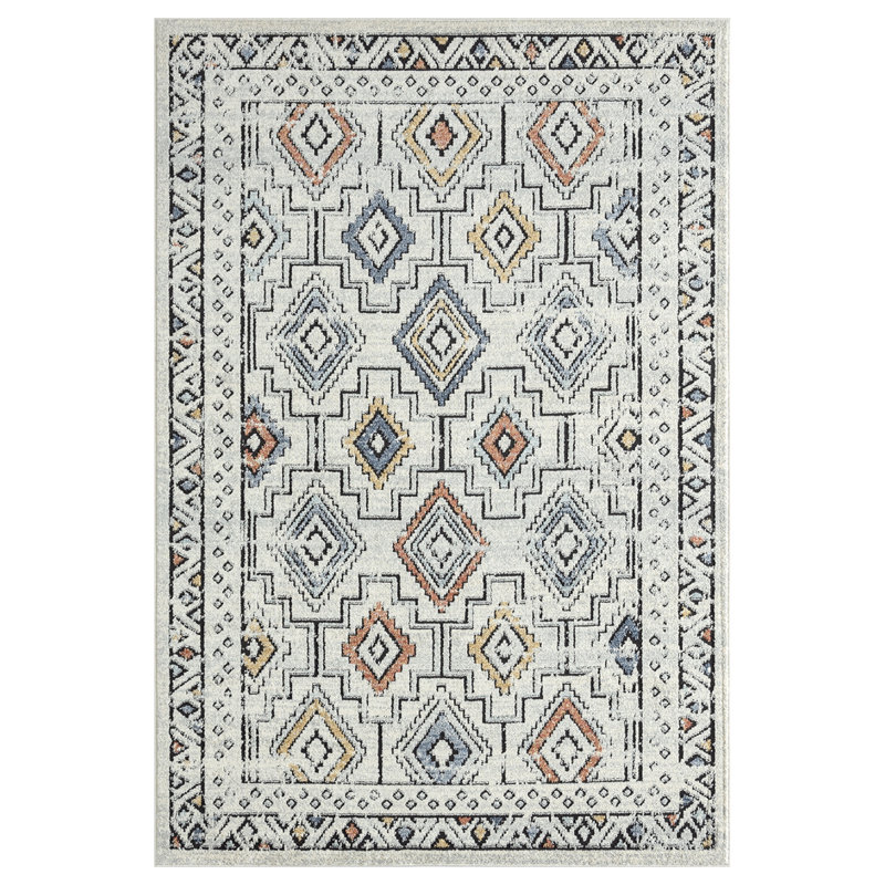 Oriental Indoor Rug, Rectangle 6' x 9'