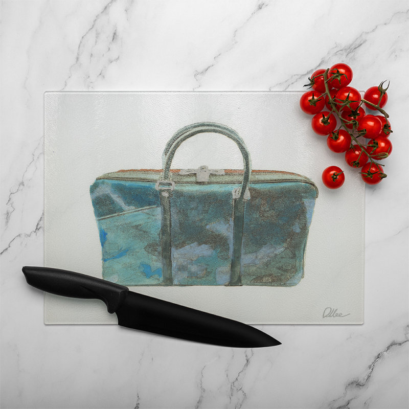 Handbag Glass Chopping Board