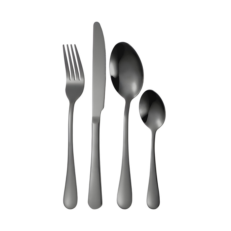 Premium Stainless Steel Flatware Set 24-Piece Cutlery Set For 6 Elegant Dining Experience