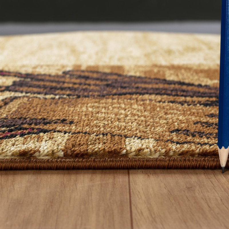 Tapis beige en polypropylène, 79 cm x 7,6 cm, envers en jute, résistant aux taches, doux et confortable, idéal pour les zones de passage fréquent, et adapté aux animaux domestiques.