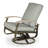 Askar Swivel Powder Coated Aluminum Outdoor Lounge Chair-19643669-19643686-19643691