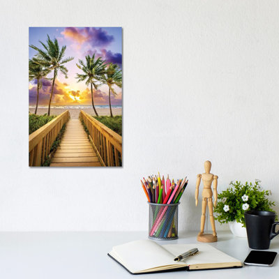 Morning Mood In Paradise, Florida by Susanne Kremer - Gallery-Wrapped Canvas Giclée on Canvas