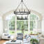 Margee 20 - Light Dimmable Wagon Wheel Chandelier