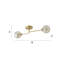 Chessy Glass Semi Flush Mount-1081070398