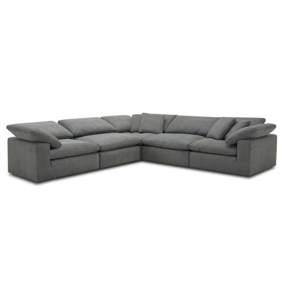 Igoris Upholstered L-Shaped Sectional Symmetrical