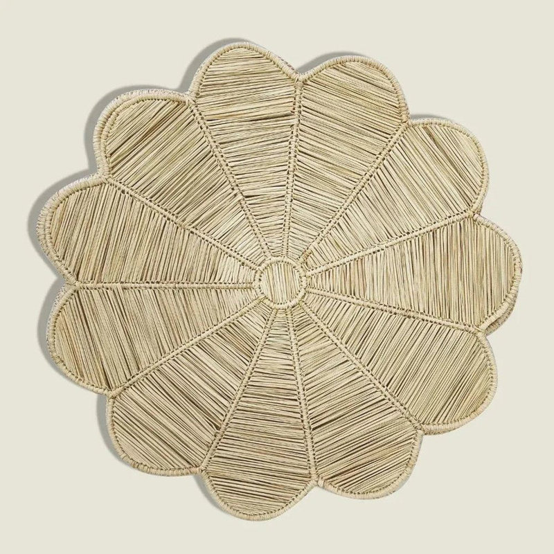 Plastic / Acrylic No Pattern Round Placemat