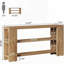 Table d'appoint à 3 niveaux, console moderne pour le salon
