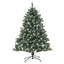 Arbre de Noël artificiel vidaXL avec 150 lumières DEL vertes 59,06 po-663199759