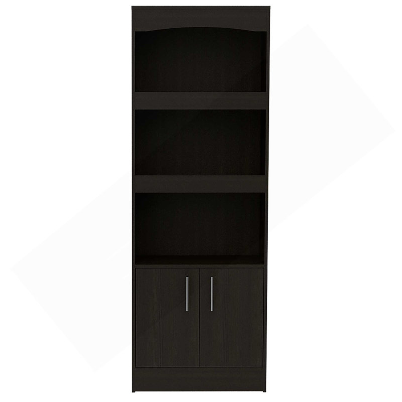 Shell Beach 1-Drawer 3-Shelf Bookcase Wenge