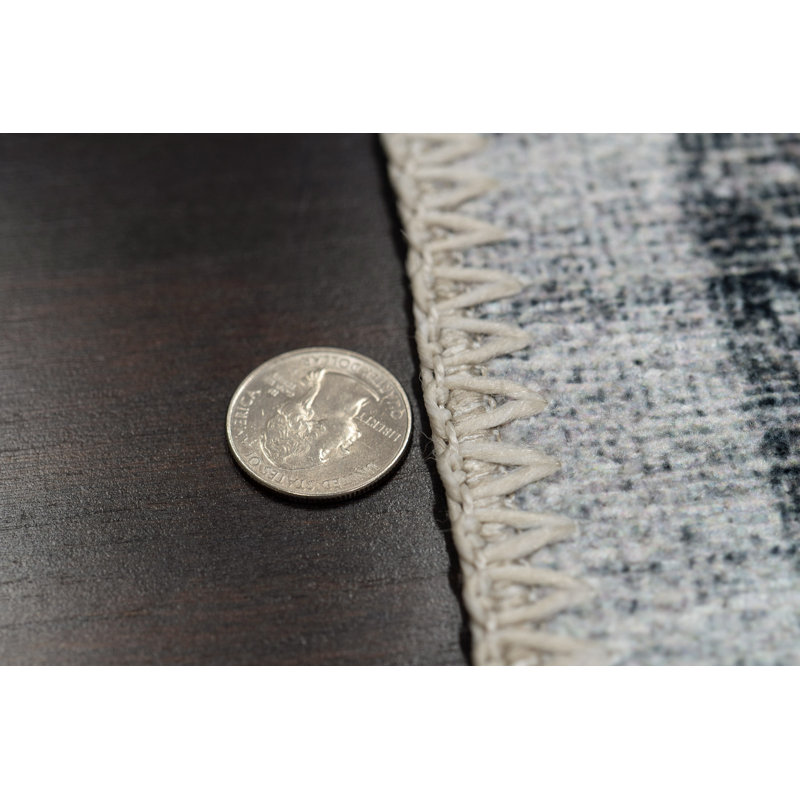 ELISE 2.6X7.6 6304-900 GREY, Runner 2'6" x 7'6"