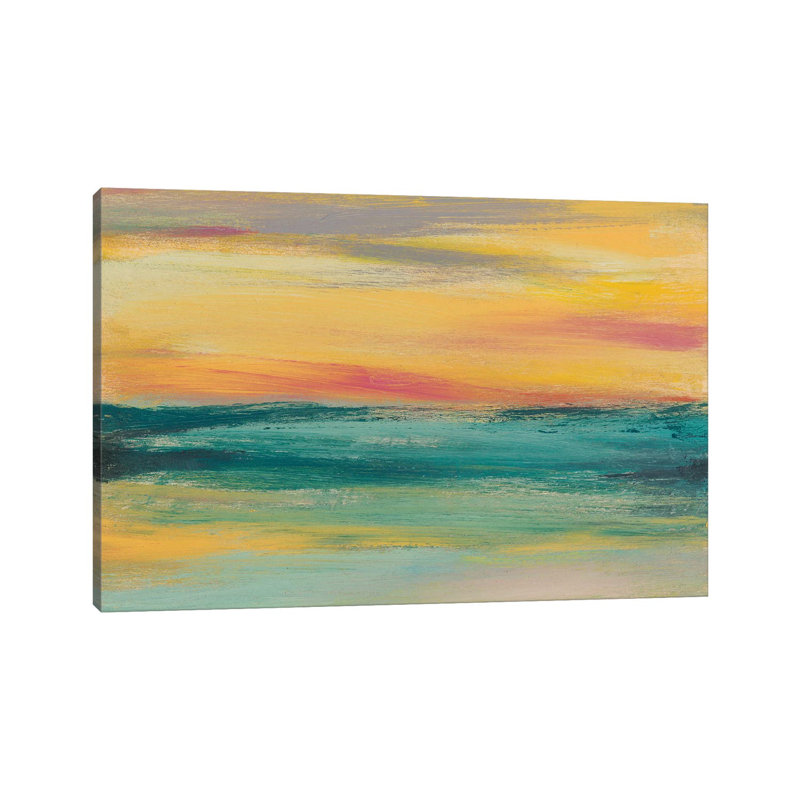 Sunset Study III by Jennifer Goldberger - Wrapped Canvas Print, 20.32cm H x 30.48cm W x 1.905cm D