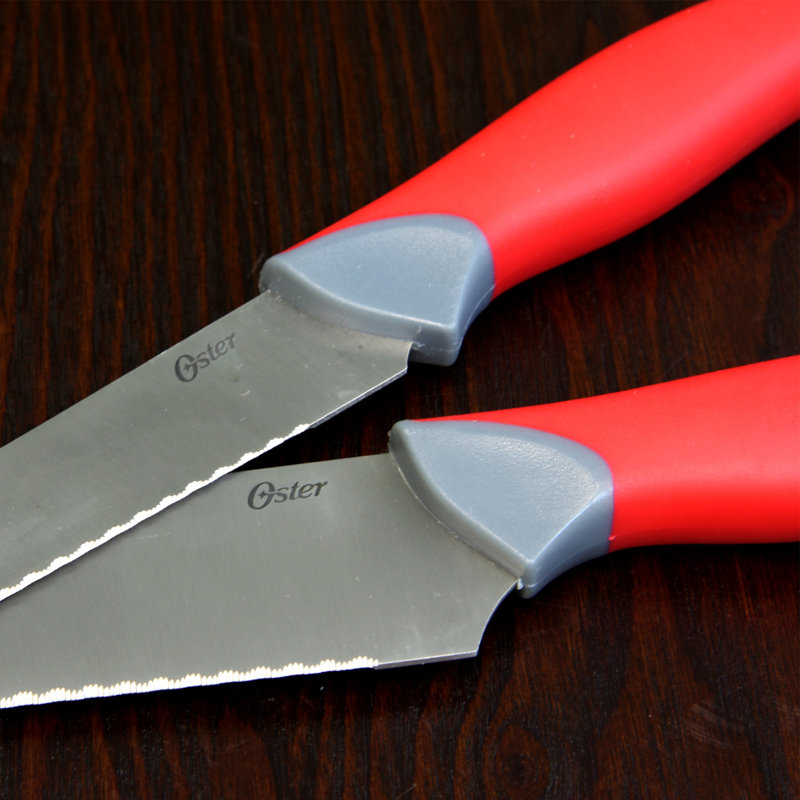 Oster Lindbergh 14 Piece Block Set, Red