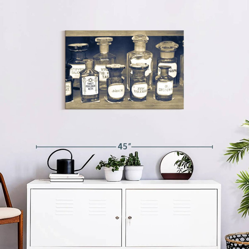 Reproduction d'art sur toile, "Vintage", H 20 po x l 30 po x P 1,25 po