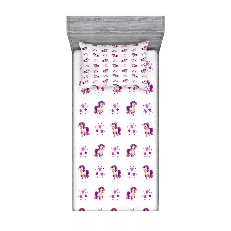 Microfiber Sheet Set, Twin XL Sheet Set with Fitted Sheet