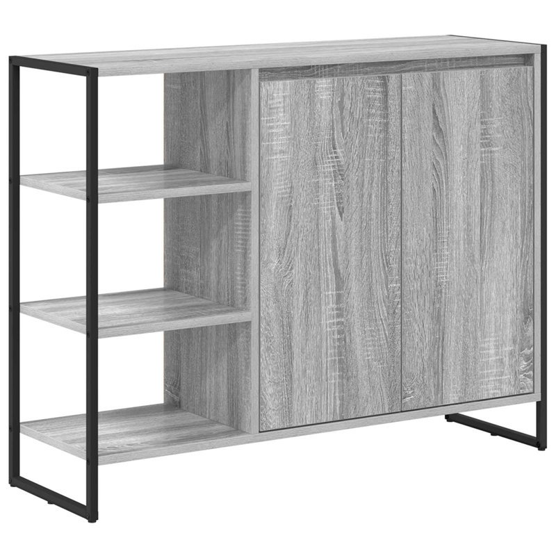96.5cm Sideboard, Grey Sonoma
