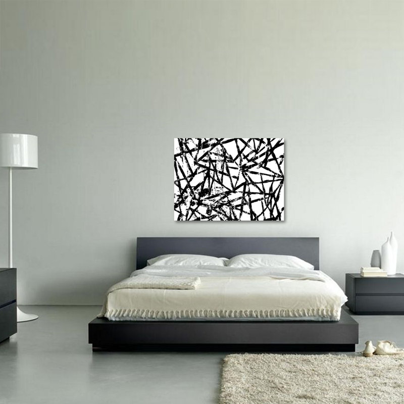 Abstract Art Crossroads " Crossroads ", 40" H x 60" W x 1.5" D, Plastic/Acrylic