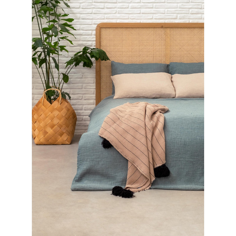 Dagenham Honeycomb / Waffle Throw Blanket