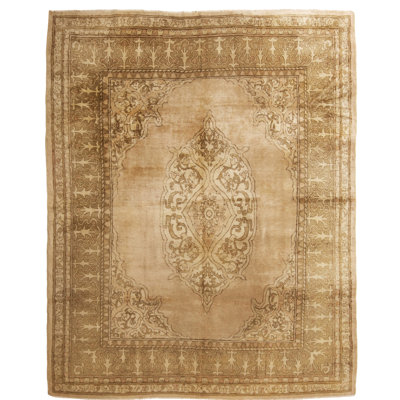 One-of-a-Kind Rectangle 7'10" X 9'6" Hand Knotted Area Rug
