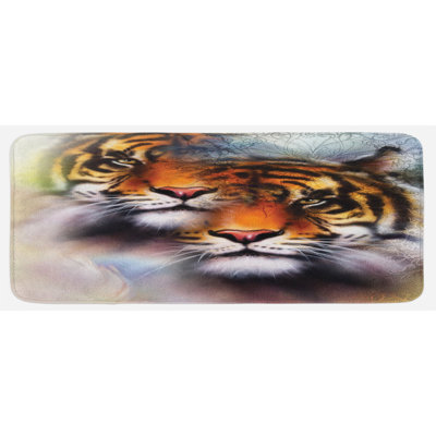 Tapis de cuisine safari