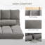 Fauteuil convertible polyvalent avec composants réglables pour un confort ultime