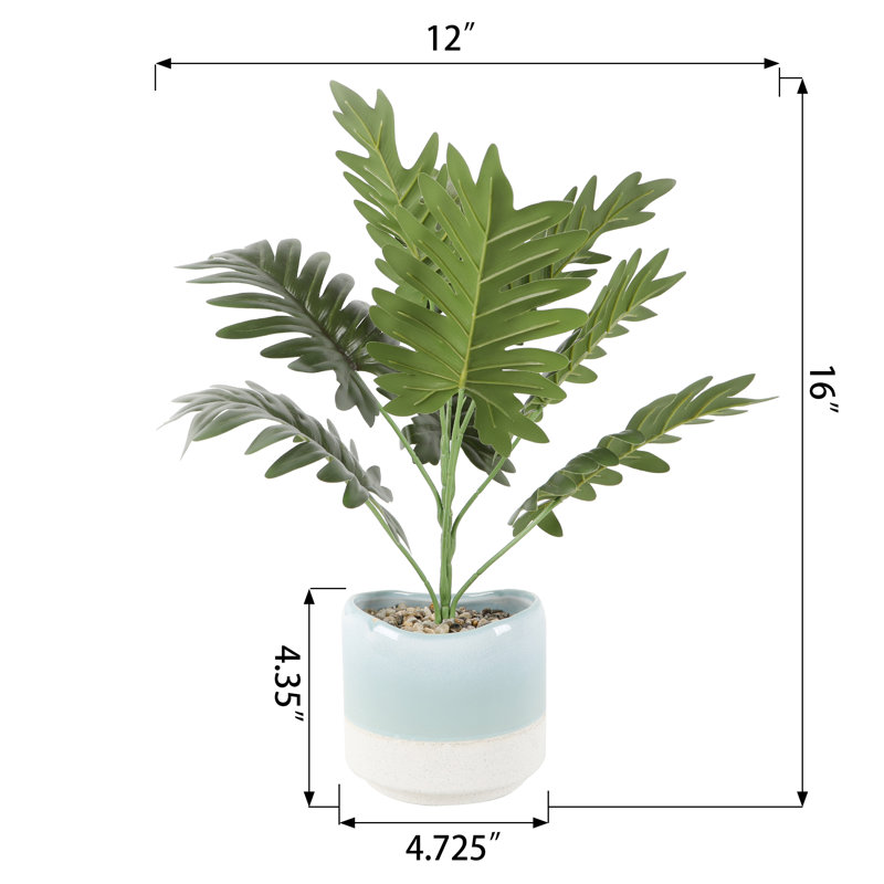 Plante artificielle en pot 16,25 po Knutson