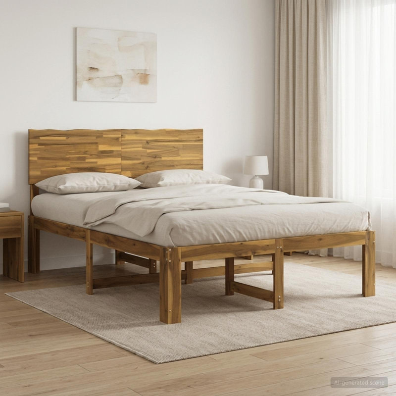 Bed, Small Double (4'), White
