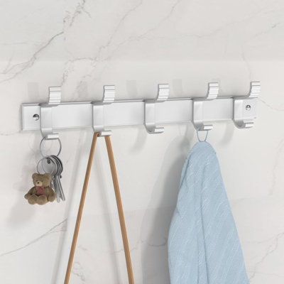 Messner Wall 5 - Hook Wall Mounted Coat Rack