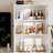 Reshod 110" Wide Media Center with Bookcases – TV Stand for TVs Up to 70"-718107835