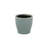 Blue Ceramic 22 Ounce Striped Round Distressed Pot Planter