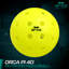 Orca Pickleball 6 Pack, Outdoor Pi 40, taille officielle USAPA, avec garantie de 1 an sans fissure