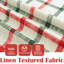 Textured Check Window Valance-1030316432
