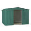 Salford 10 ft. W x 6 ft. D Metal Garden Shed-122914694-122914697