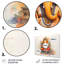 Éléphant vibrant en forme d'éléphant II - décoration murale en métal Hinduisim-92739928
