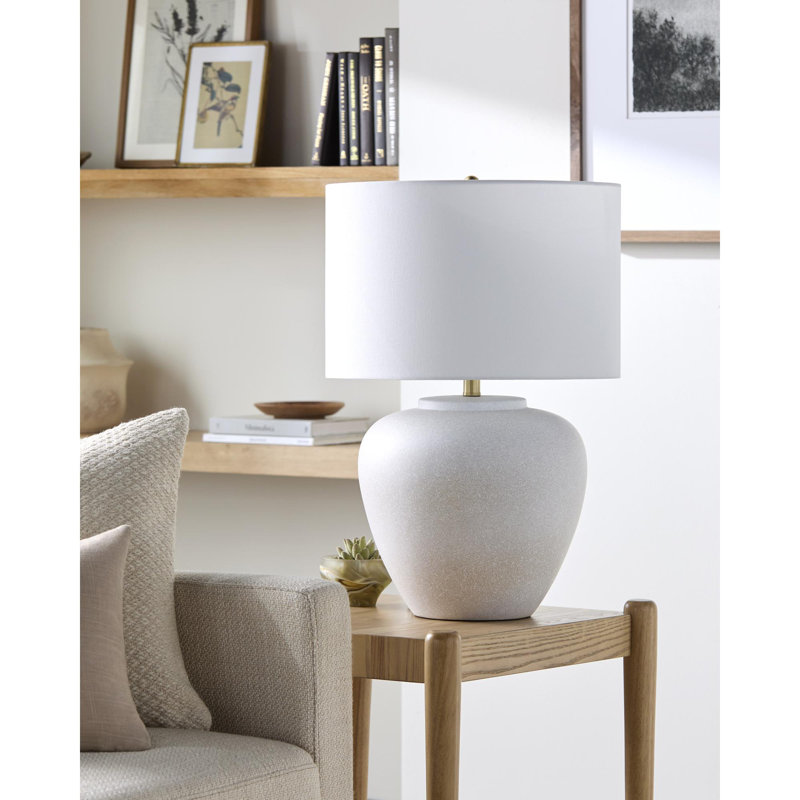 Roa Table Lamp, White
