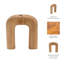 Vase en bois Mango-894387686