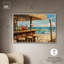 "Drinks at the Beach" Glam Coastal Art par -797299112-797299116