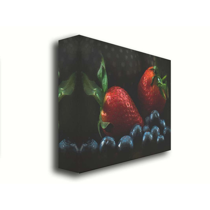 Berry Good par Hal Halli. Toile giclée sur toile tendue avec cadre flottant, taille de l'image, Toile tendue