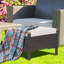 Repose-pieds d'extérieur avec coussin Ansby-403637609