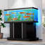 Armoire décorative, support d'aquarium avec prise de courant pour aquarium
