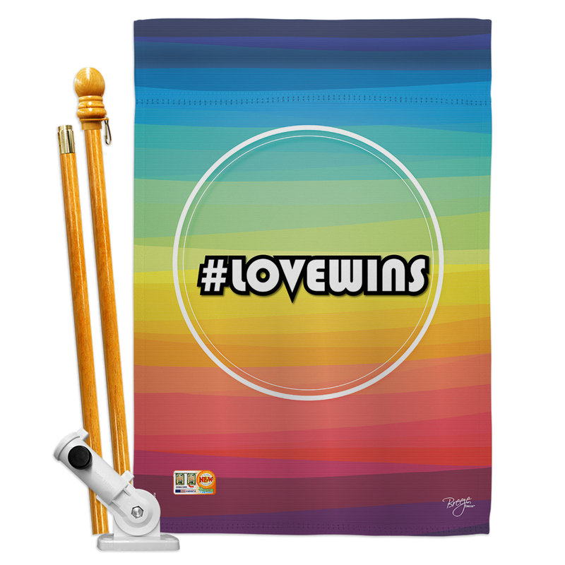 Double Sided 40'' H x 28'' W Polyester Kwanzaa Flag Set