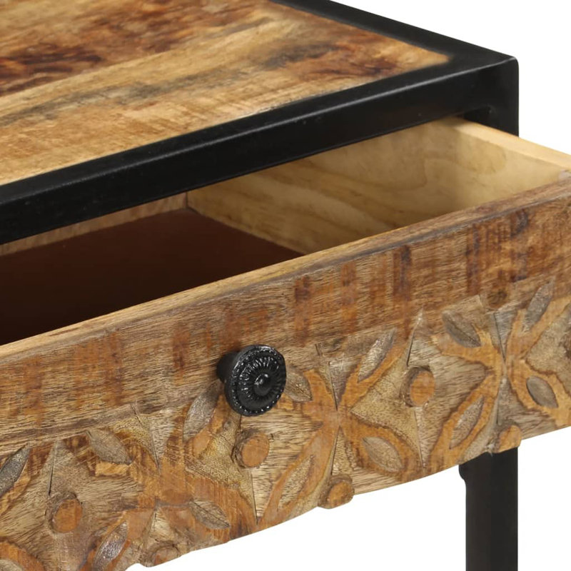 Cascio 100cm Solid Wood Top Console Table