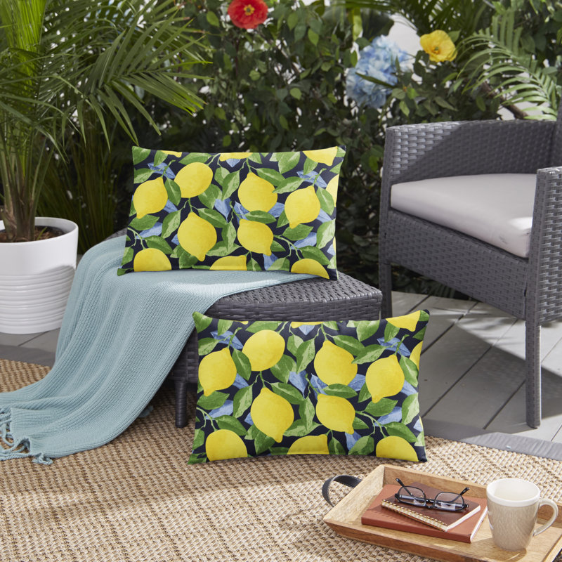 Outdoor Throw Pillow, 13" x 20"