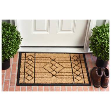 Loon Peak Croll Drifted Nature Welcome Doormat, Size: Rectangle 1'11 inch x 2'11 inch, Brown