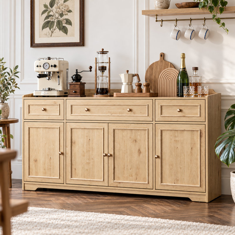 Buffet 63 "en chêne Farmhouse