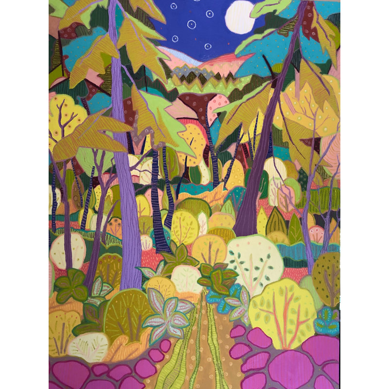One Night In Tlaxcala Print by Jeff Ferst, Black Framed Paper, 21.2" H x 17.2" W
