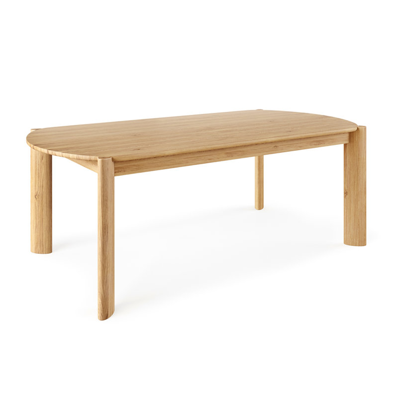 Table de salle à manger Bancroft, Chêne blanc
