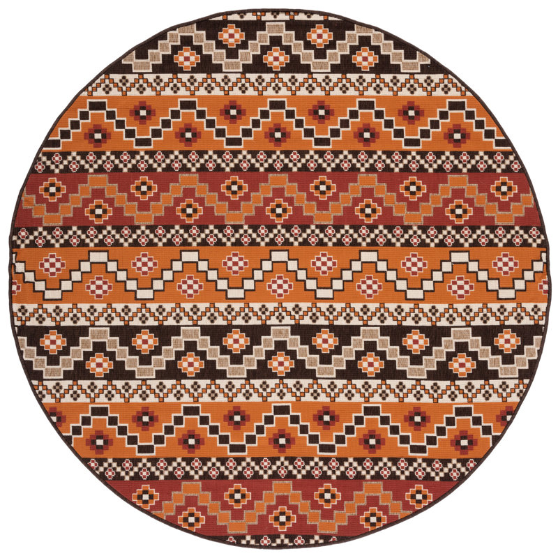 Tapis intérieur / extérieur Northpoint Veranda, Rond 6 pi 7 po